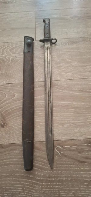 Baionetă Sabie Anglia M1907 produsa de Sanderson - imagine 3