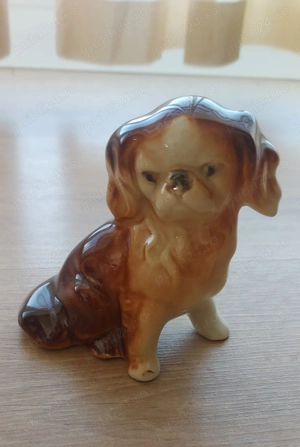 Bibelou Portelan Catel Cavalier King Charles Spaniel  - Anii 80 