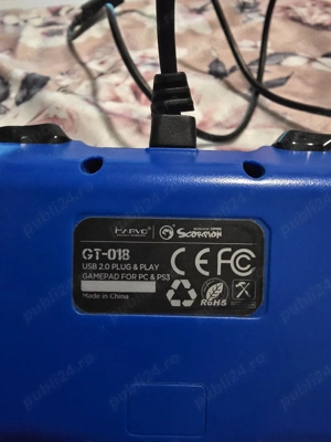 Controller Pc Playstation 3 Marvo Scorpion GT-018 - imagine 3