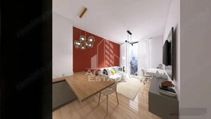 Apartament de lux cu 2 camere, open space, zona Torontalului