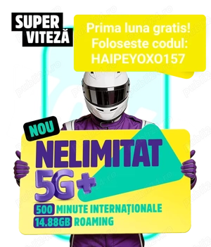 Cadou! prima luna gratis - valabil pentru numarul tau vechi sau numar nou inclusiv esim - imagine 2