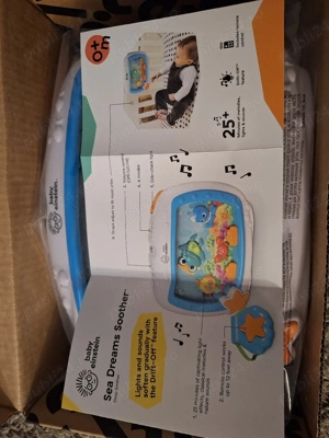 Lampa acvariu Baby Einstein   lumină de veghe muzicală pentru bebeluși 