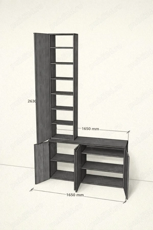 Mobilă la comandă | PAL & MDF Design modern | Execuție precisă made by Athos Wood Studio - imagine 3