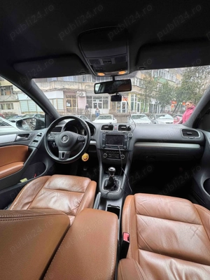 Volkswagen Golf 6 1.4 tsi 2012 Interior piele deosebit - imagine 10