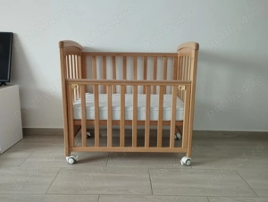 Pătuț Co-sleeping Treppy Mini + saltea pe comandă