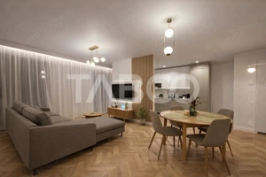 Apartament modern de inchiriat piscina etajul 2 lift parcare subterana