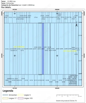Teren arabil (13800 mp) situat la 350 de metri de canal de irigatii functional  - imagine 3