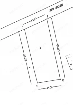 Lot de casa (500 mp) pe str. Baltii - Dobroiesti. Comision 0! - imagine 4