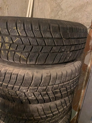 Vând cauciucuri cu jantă tablă Opel Corsa D - imagine 4