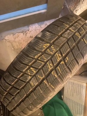 Vând cauciucuri cu jantă tablă Opel Corsa D - imagine 3