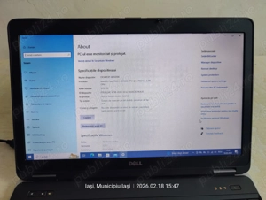Laptop DELL, LATITUDE E6540, Intel Core i5-4310M, 2.70 GHz, HDD: 320 GB, RAM: 8GB,DDR3  - imagine 4