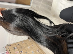 Extensii tip bandă , păr indian natural  - imagine 2