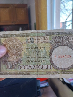 Bancnota veche 20 lei 1947,frumoasa merita colectionata - imagine 3