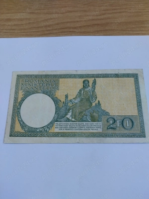 Bancnota veche 20 lei 1947,frumoasa merita colectionata - imagine 2
