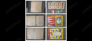 Plansa didactica,Revista,Almanah,Pliant,Prospect,Calendar vintage,de colectie,vechi,era comunista