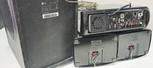 LG HB 45 Amplificator 2.1 BD HDMI subwoofer boxe Cabluri Mufe Fără Telecomanda - imagine 3