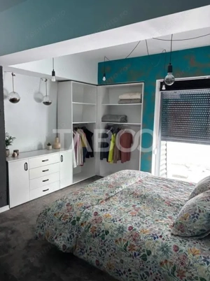 Penthouse 90 mp utili 3 camere 118 mp terasa 2 locuri parcare Cisnadie - imagine 7