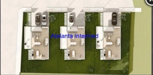 Teren intravilan construibil intre case .