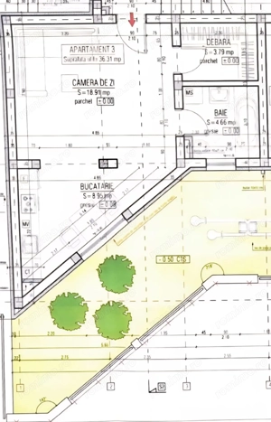 Ap.1 camera-BLOC NOU-Timisoara-Calea Buziasului-37 mp+curte proprie 20 mp+1 loc parcare-69.000 euro