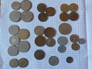 Colecție monede românești și străine - imagine 2