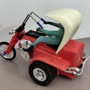 Motocicleta vintage Viobal, Tsoper Yamaha 1750 din anii 1970, fabricata în Grecia, cu baterie - imagine 2