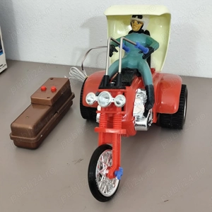 Motocicleta vintage Viobal, Tsoper Yamaha 1750 din anii 1970, fabricata în Grecia, cu baterie - imagine 5