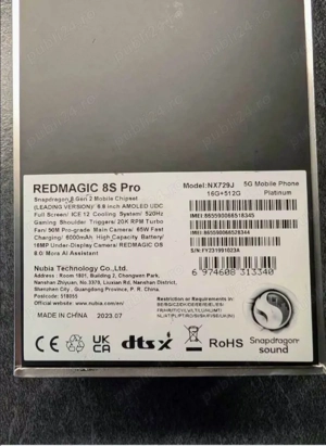 Red magic 8s pro 512gb - imagine 3