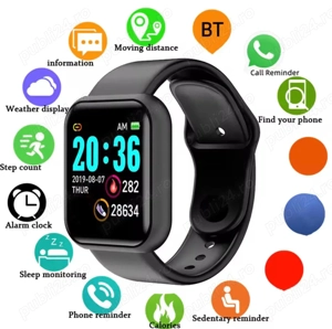 Smartwatch Ceas Inteligent Brățară Fitness Compatibil Apple & Samsung