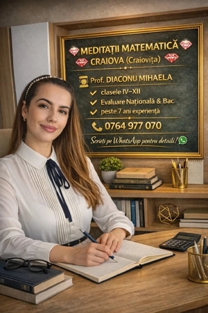 meditatii matematica #Craiova 