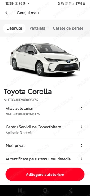 Vind sau schimb Toyota corolla 1,8 benzina -hybryd cumparata noua ,proprietar an 2025  - imagine 7