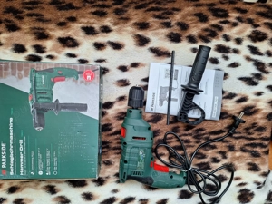 Bormasina  cu percutie, parkside, 220 v, turatie 3200, max 49000 percutii - imagine 4