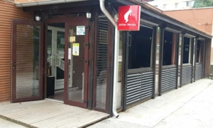 Terasă de bar, din lemn