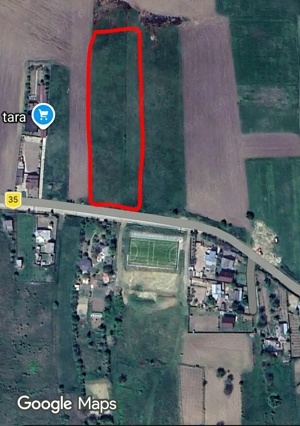 Teren 5400 mp, front stradal 33 m, Com. Odobești  - imagine 2