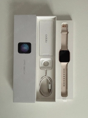 Smartwatch Oppo Watch 46mm GPS   cutie + încărcător - imagine 2