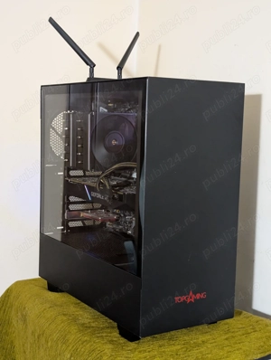 PC Gaming Asus Tuf, procesor i5 9600K, RTX 2070   8 GB, Ram 16 Gb - imagine 4