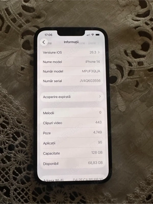 Vanzare iPhone 14  - imagine 3