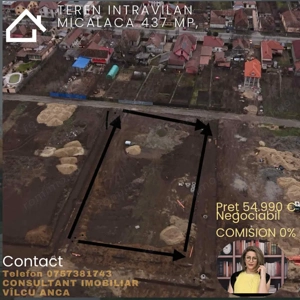 Teren intravilan Micalaca