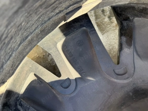 SET Jante Touareg 18 x 8J et25 5 x 112mm + Anvelope Bridgestone iarna CADOU - imagine 5