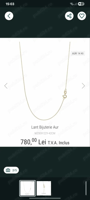 Lant simplu 14k