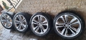 Set 4 Jante Originale Audi 19" cu Anvelope Vară 255/40 R19 - Stare Impecabilă - imagine 2