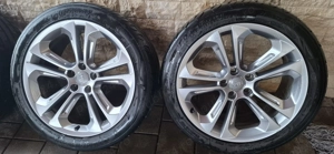 Set 4 Jante Originale Audi 19" cu Anvelope Vară 255/40 R19 - Stare Impecabilă
