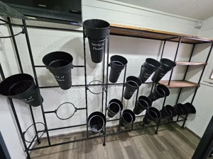 Suport profesional pentru florarie  expunere flori si plante