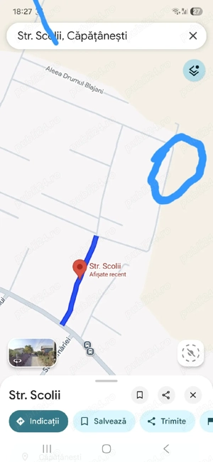 Teren de  vânzare Căpăţâneşti  - imagine 2