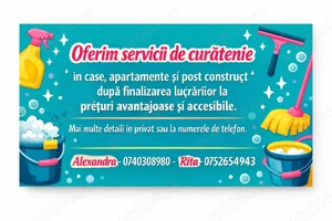 Servicii de curățenie 