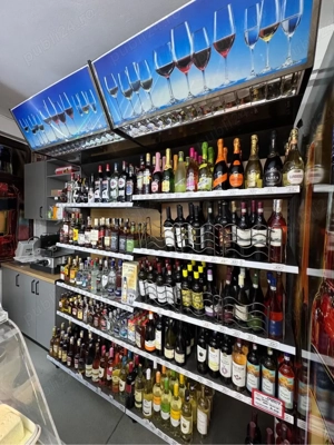 Raft bauturi-vinuri metalic profesional