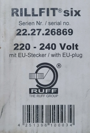 Aparat de regrovat anvelope 230V RILLFIT SIX - imagine 2