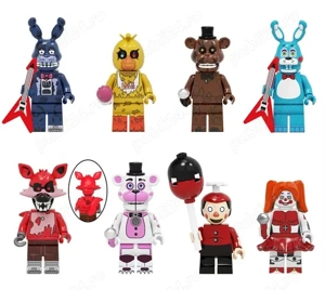 Set 8 Minifigurine tip Lego Five Nights At Freddy's pack7 (FNAF7)