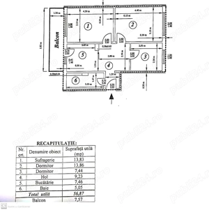 3 camere,Precista parter 2 min.de MALL