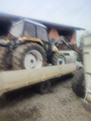 Tractor cu incarcator frontal  4x4. - imagine 4