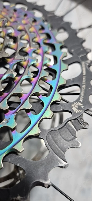 Pinioane + lant Sram Eagle XG-1299 10-52T Rainbow - imagine 4